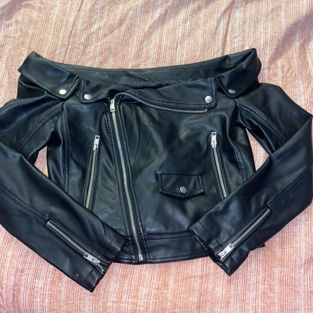 Leather Biker Jacket